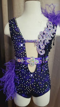 Load and play video in Gallery viewer, Deep Purple &amp; BLack Lace 1 piece YL
